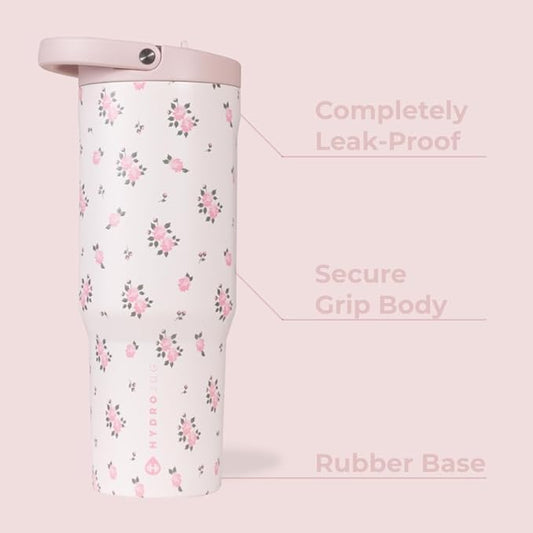 HydroJug Sport - Stainless Steel Tumbler with Straw, Vacuum Insulated